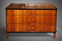 komoda czeresniowa po renowacji