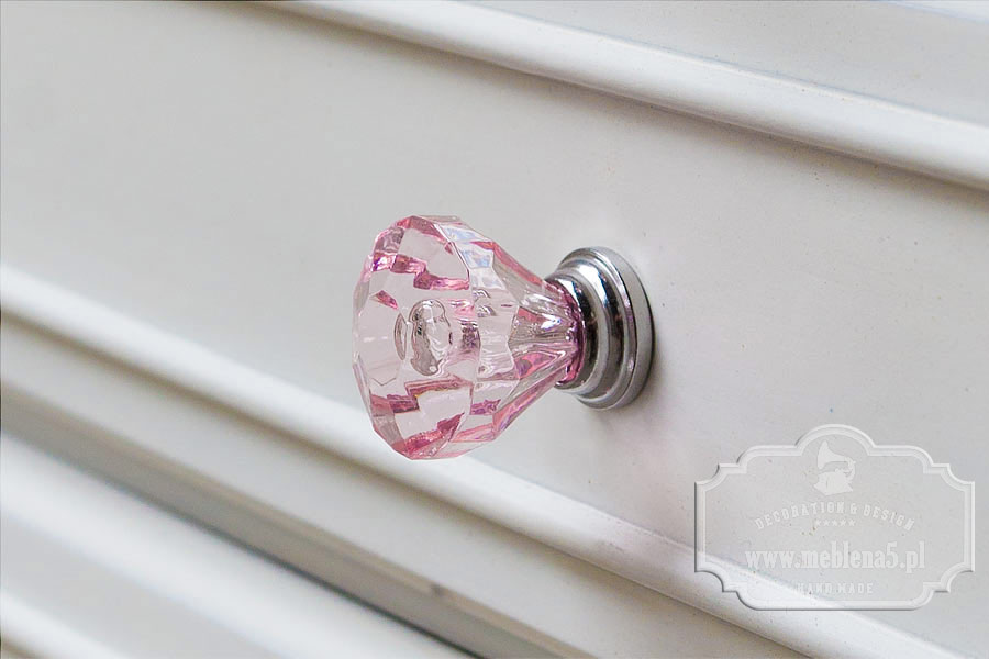 shabby chic malowane białe meble Bielsko